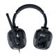 GX HS-G550 LYCHAS - Foldable gaming headset with swivel ear cups, 50mm neodymium driver units, gold-plated 3.5mm jack, individual volume control on each ear cup, Master in-line volume control and Mic mute, 2.5m cable length  + подарък тениска GX thumbnail 3